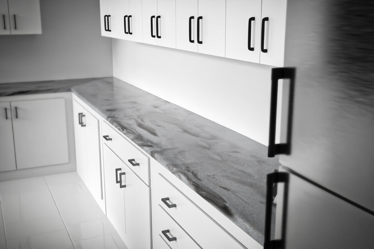 epoxy countertop platinum silver deep black 2 epoxy countertop platinum silver deep black 2