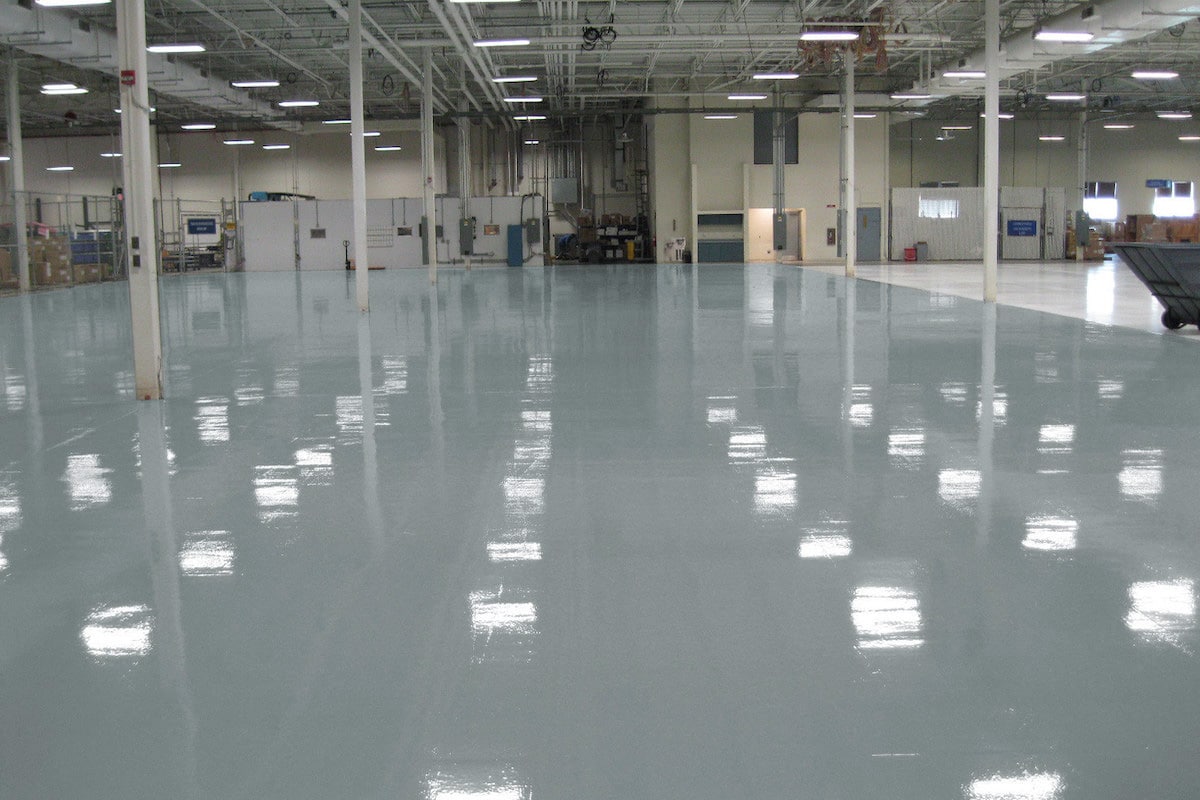 epoxy flooring silver gray epoxy flooring silver gray