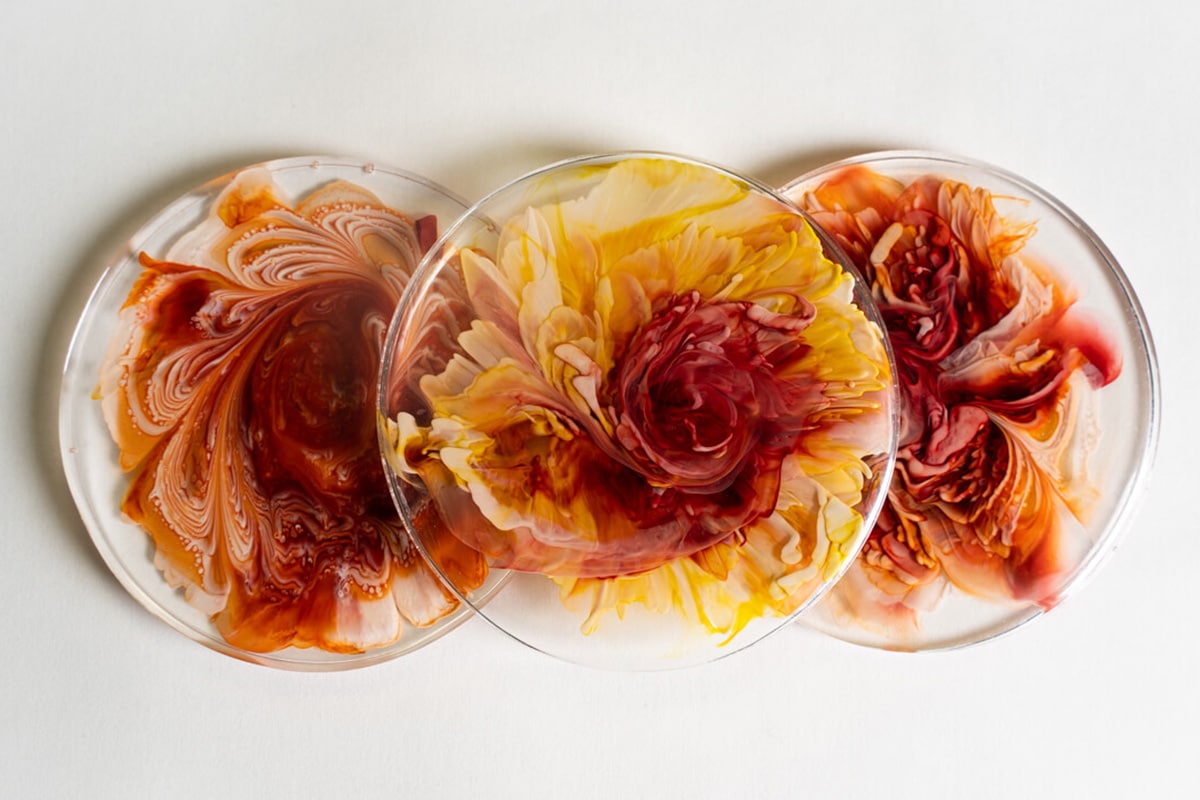 epoxy resin 3d flower effect epoxy resin 3d flower effect