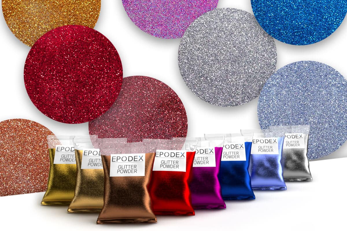 metallic epoxy glitter powder set metallic epoxy glitter powder set