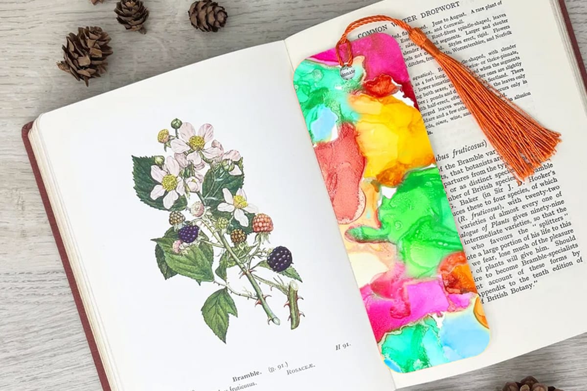 watercolor lesezeichen watercolor lesezeichen