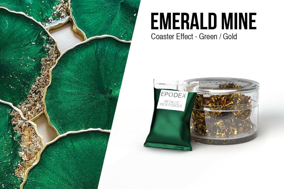 coaster gold epoxy metallic set color 12 coaster gold epoxy metallic set color 12