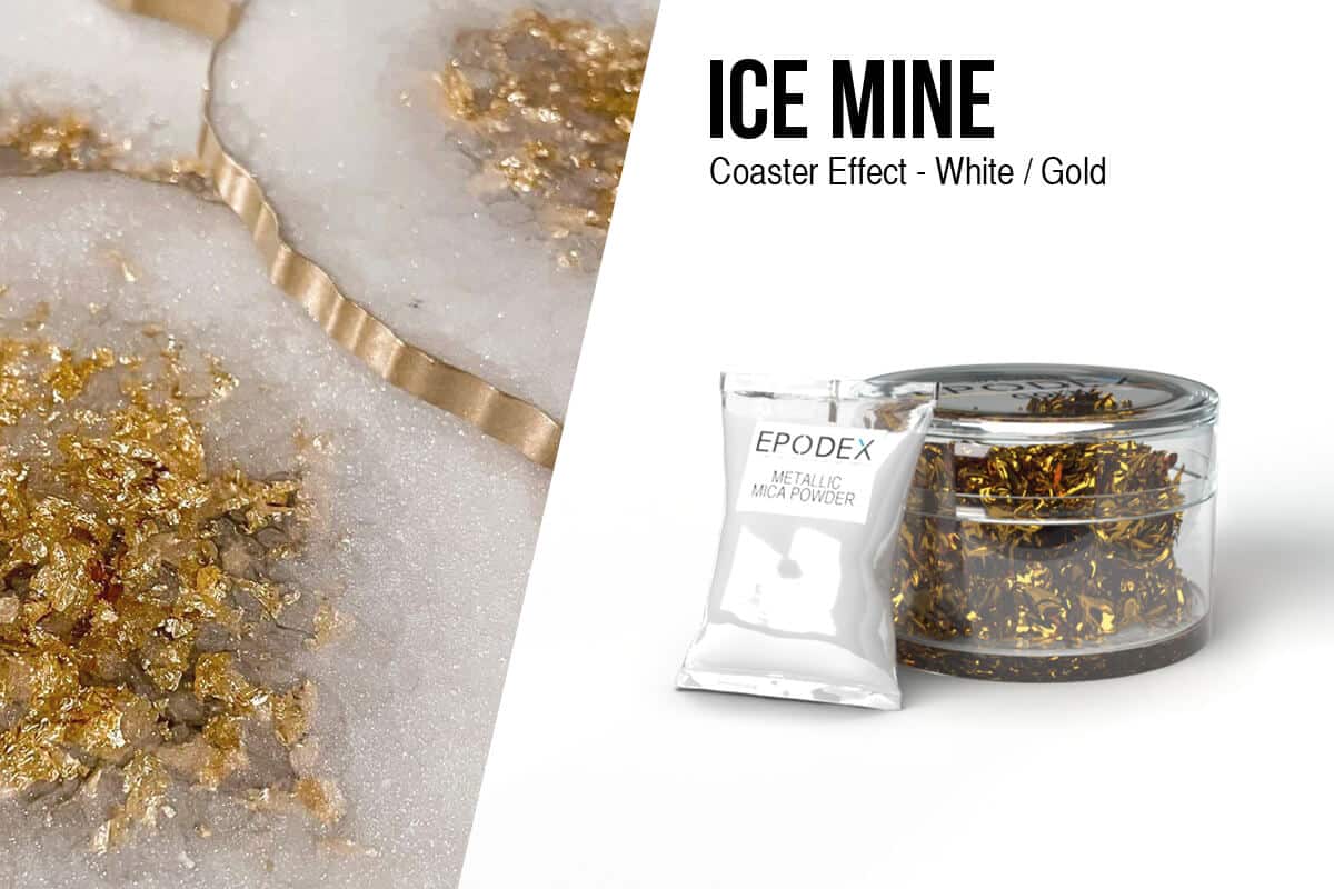 coaster gold epoxy metallic set color 13 coaster gold epoxy metallic set color 13