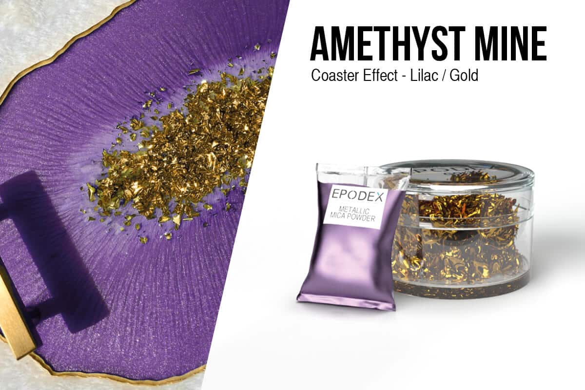 coaster gold epoxy metallic set color 14 coaster gold epoxy metallic set color 14