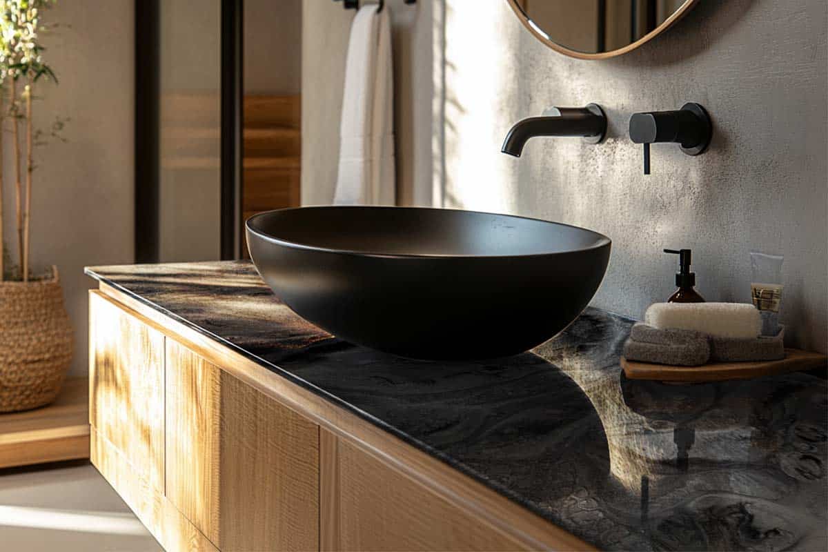 countertop resin epoxy satin grey tiefschwarz 1 countertop resin epoxy satin grey tiefschwarz 1