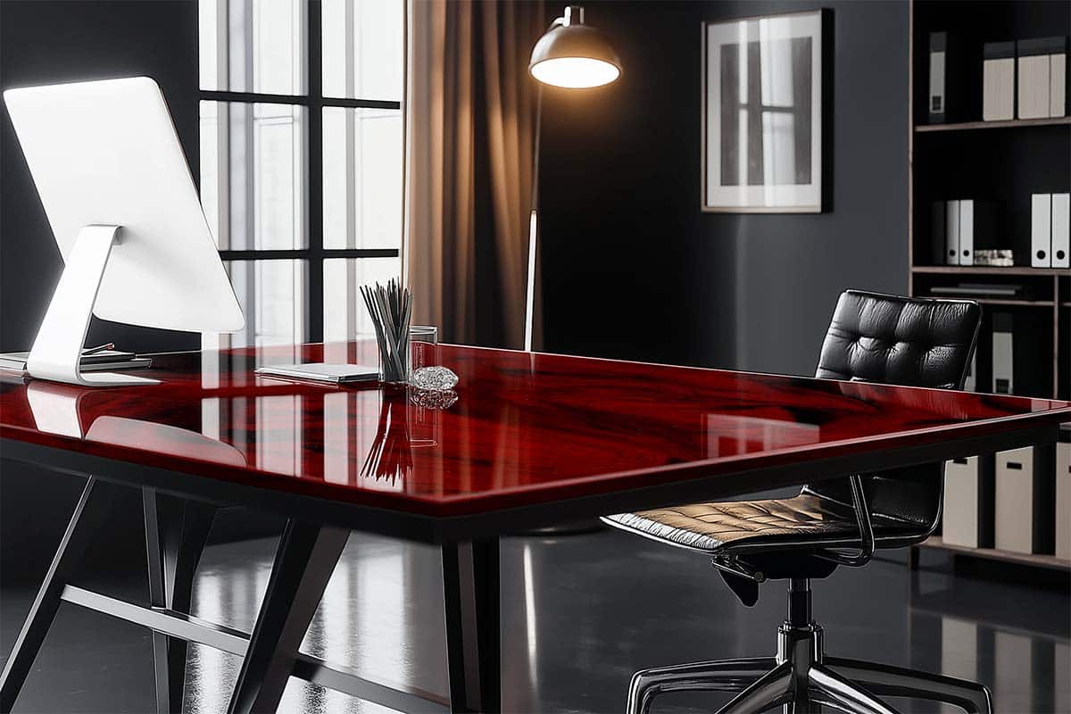 epoxy countertop resin carbon red deep black 1 epoxy countertop resin carbon red deep black 1