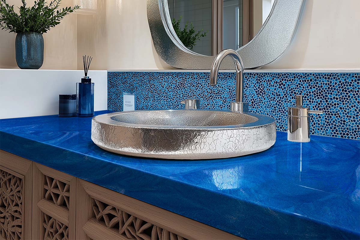 epoxy countertop resin sky blue pearl white 1 epoxy countertop resin sky blue pearl white 1