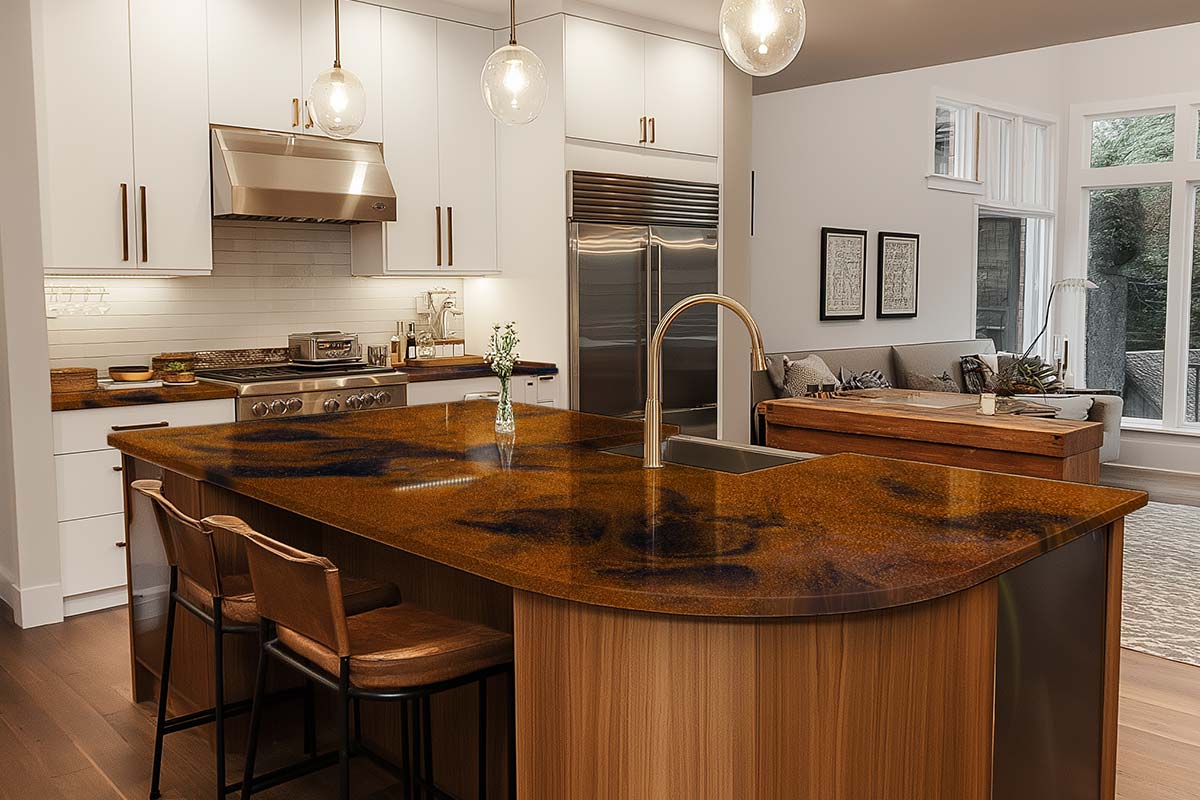 epoxy countertop resin tabletop flame copper dark brown epoxy countertop resin tabletop flame copper dark brown