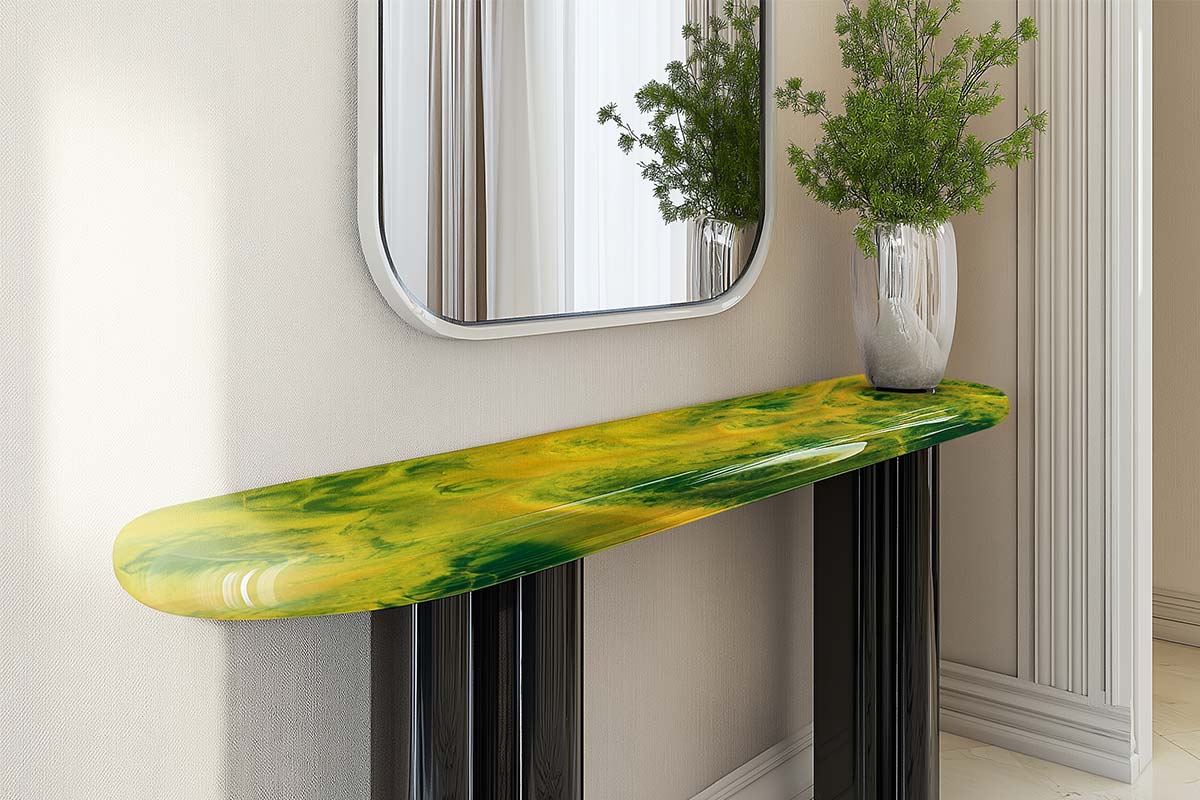 epoxy countertop resin yellow gold moosgruen 1 epoxy countertop resin yellow gold moosgruen 1