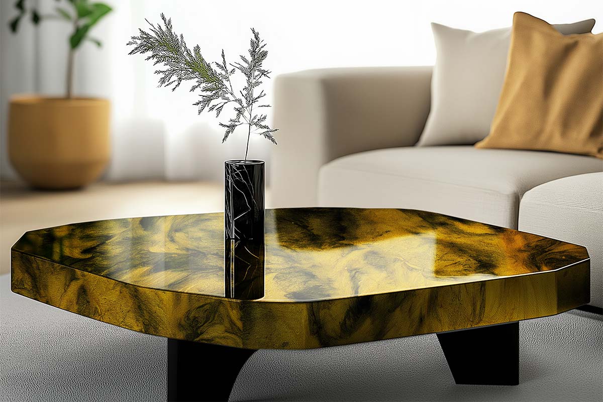 epoxy tabletop resin yellow gold deep black 1 epoxy tabletop resin yellow gold deep black 1