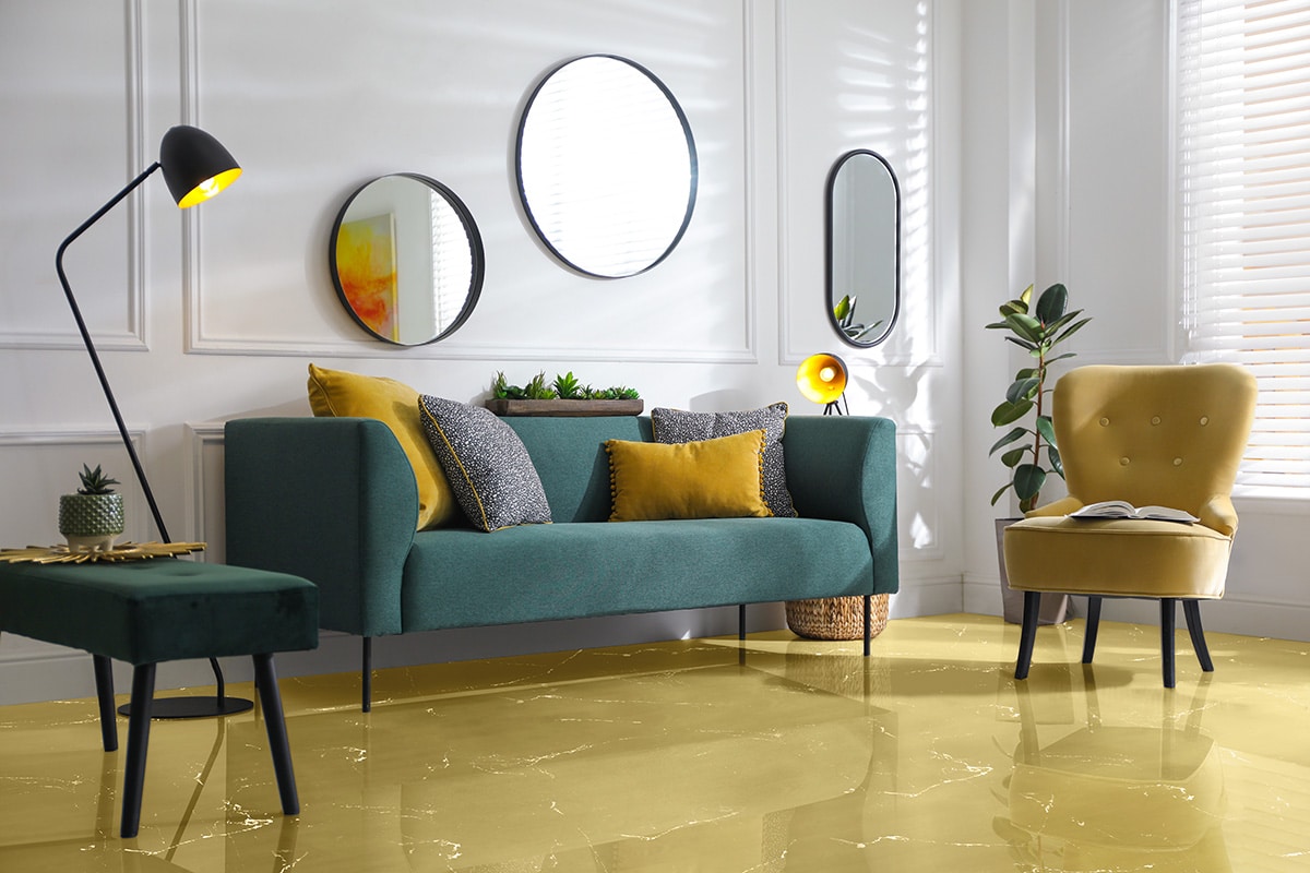 epoxy flooring posadzka zywiczna ochre yellow marble white epoxy flooring posadzka zywiczna ochre yellow marble white