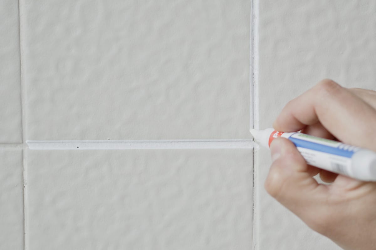 white grout pen tile paint white grout pen tile paint