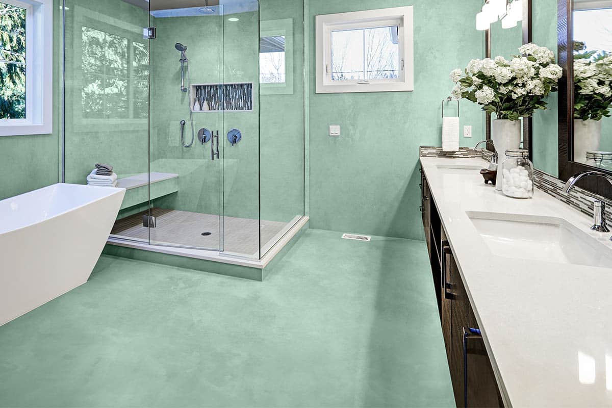 microcement bath pistacchio design microcement bath pistacchio design