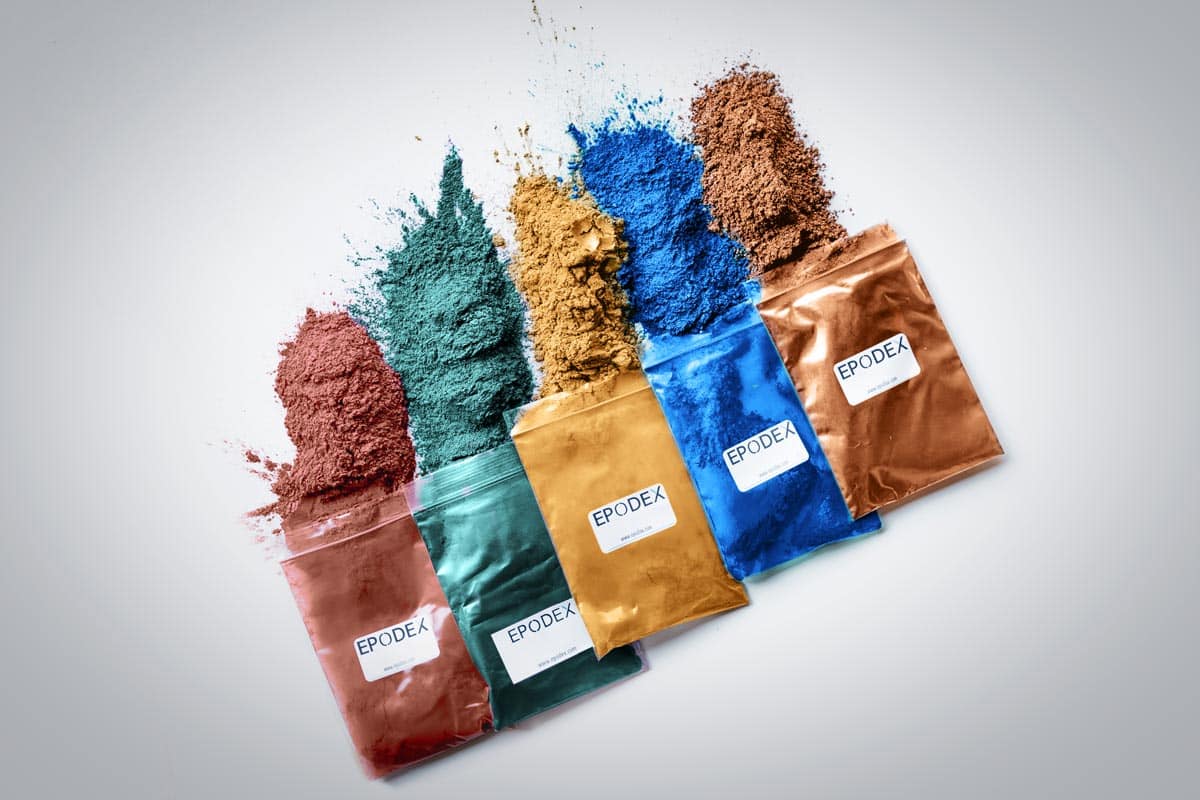 sample set beginner kit epoxy resin epodex mica powder sample set beginner kit epoxy resin epodex mica powder